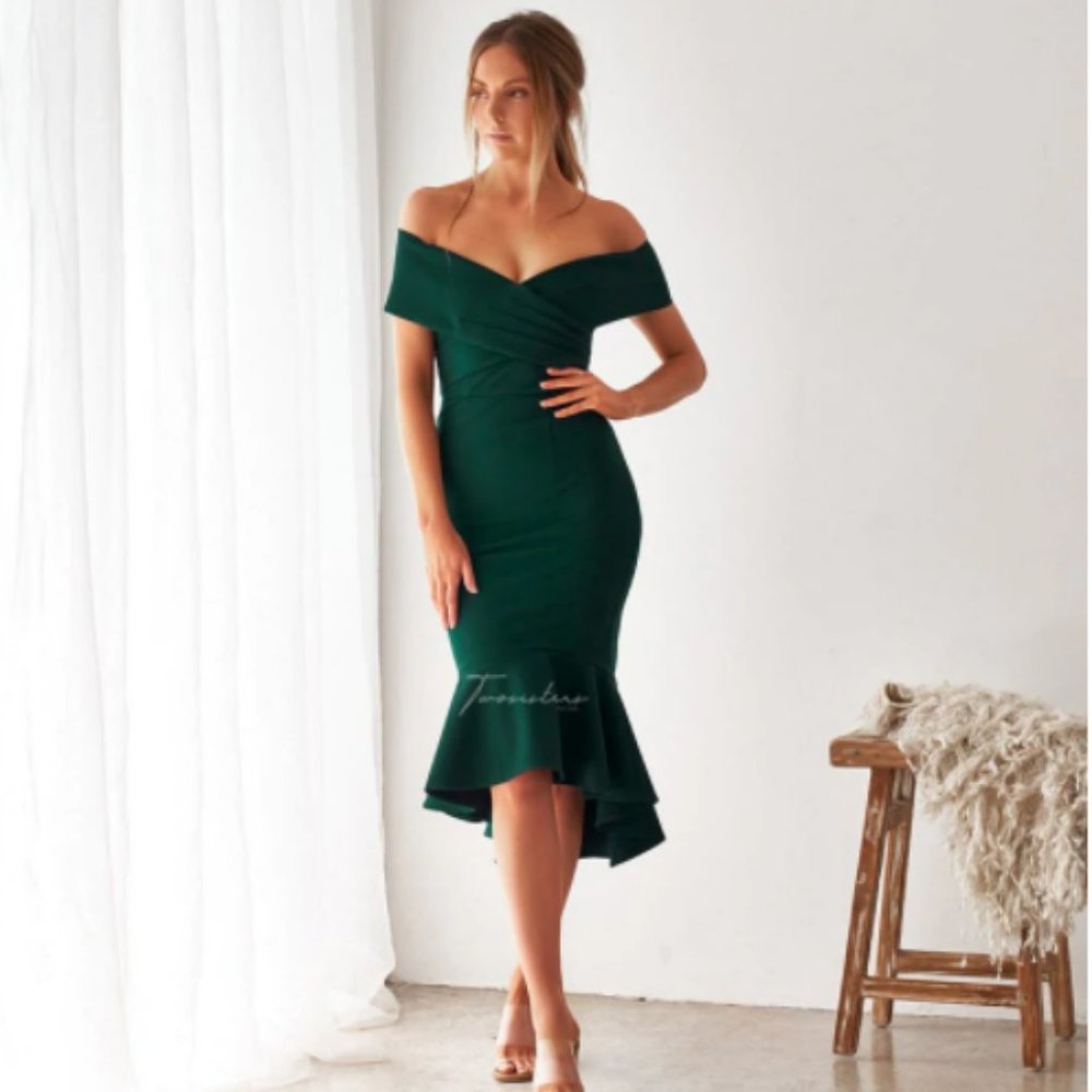 Two Sisters The Label - Brienne Dress - Green